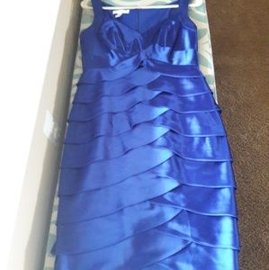 5/$10 Vibrant Blue London Times Dress